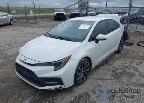 2020 Toyota Corolla Se from USA, damaged, VIN 5YFS4RCE4LP042657
